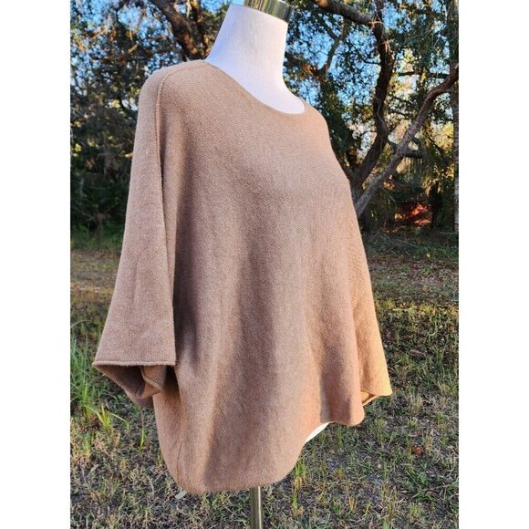 NEW Free for Humanity Wool Relaxed Fit Pull Over Cozy Crop Sweater One Size - Picture 3 of 14